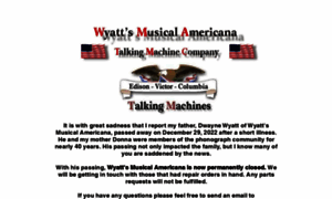 Wyattsmusical.com thumbnail