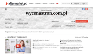 Wycenastron.com.pl thumbnail