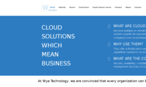 Wyetechnologysolutions.co.uk thumbnail