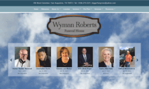 Wymanrobertsfuneralhome.com thumbnail