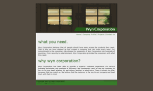 Wyncorporation.com thumbnail