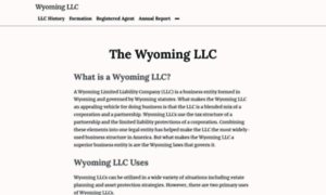 Wyomingllcs.com thumbnail