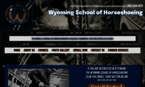 Wyomingschoolofhorseshoeing.com thumbnail