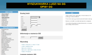 Wyszukiwarka-ludzi-na-gg.plaszcz.home.pl thumbnail