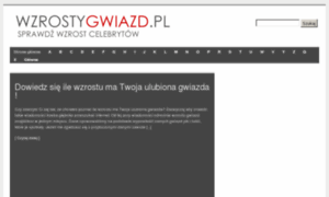 Wzrostygwiazd.pl thumbnail