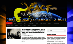 X-act-musicmagazine.com thumbnail