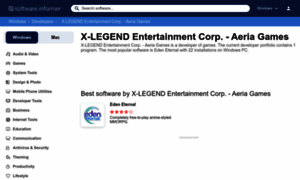 X-legend-entertainment-corp-aeria-games.software.informer.com thumbnail