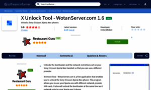X-unlock-tool-wotanserver-com.software.informer.com thumbnail