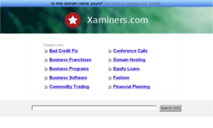 Xaminers.com thumbnail