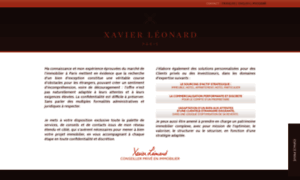 Xavierleonard.fr thumbnail