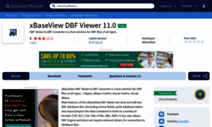 Xbaseview-dbf-viewer.software.informer.com thumbnail