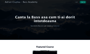 Xbass-academy.teachable.com thumbnail