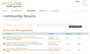 Xboxforums.create.msdn.com thumbnail