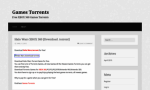 Xboxgamestorrentssfree.wordpress.com thumbnail
