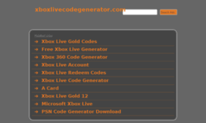 Xboxlivecodegenerator.com thumbnail