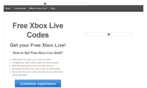 Xboxlivefreegoldcodes.com thumbnail