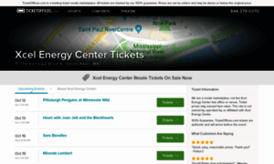 Xcelenergycenter.ticketoffices.com thumbnail