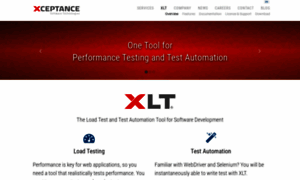 Xceptance-loadtest.com thumbnail