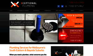 Xceptionalplumbing.com.au thumbnail