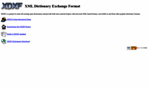 Xdxf.sourceforge.net thumbnail