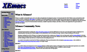 Xemacs.org thumbnail
