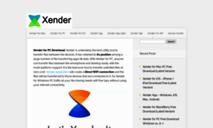 Xenderforpcdownload.com thumbnail