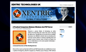 Xentrictechnologiesuk.wordpress.com thumbnail