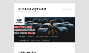 Xesubaru-vietnam.com thumbnail