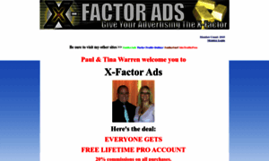 Xfactorads.com thumbnail