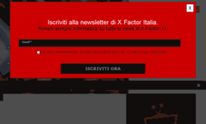 Xfactoritalia.com thumbnail