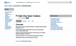 Xiph-org-open-codecs.updatestar.com thumbnail
