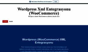 Xmlentegrasyonum.wordpress.com thumbnail