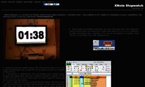 Xnotestopwatch.com thumbnail