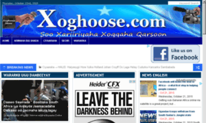 Xoghoosenews.com thumbnail