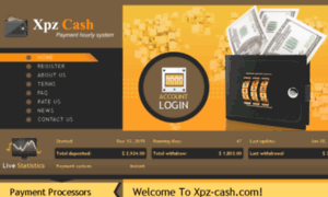 Xpz-cash.com thumbnail