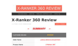 Xranker360-review.com thumbnail