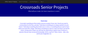 Xrds-senior-projects.appspot.com thumbnail