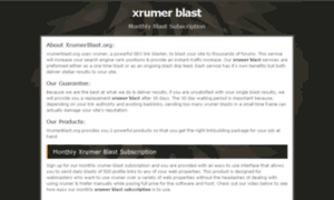 Xrumerblast.org thumbnail