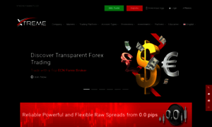 Xtreamforex.com thumbnail