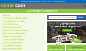 Xtremeserverhosting.com thumbnail