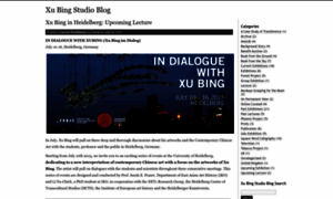 Xubing.wordpress.com thumbnail