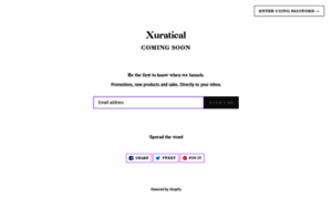 Xuratical.myshopify.com thumbnail