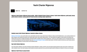 Yachtchartermykonos.webs.com thumbnail