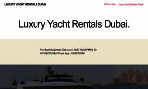 Yachtrentaldubai.co thumbnail