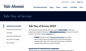 Yaledayofservice.org thumbnail