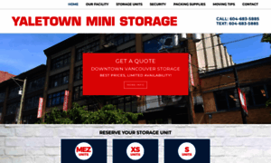 Yaletownstorage.com thumbnail