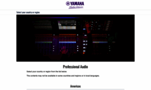 Yamahaproaudio.com thumbnail