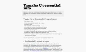 Yamahau3.co.uk thumbnail