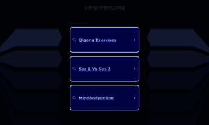 Yang-sheng.org thumbnail