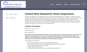 Yankeehomeinspection.com thumbnail